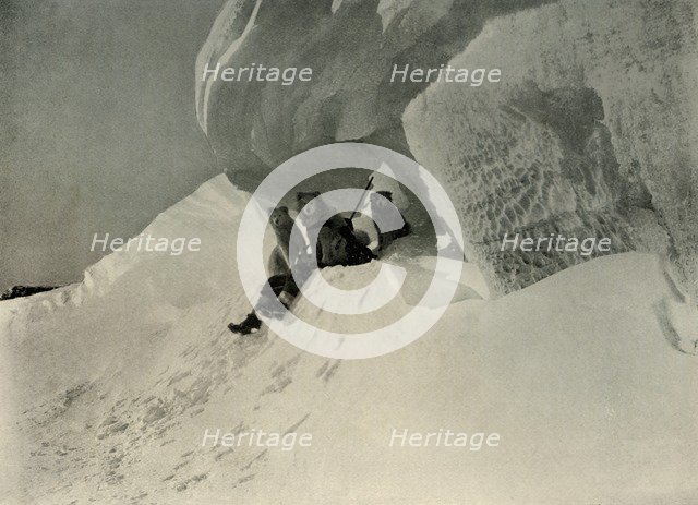 'A Snow Cornice', c1908, (1909).  Artist: Unknown.