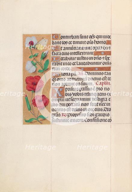 Hours of Queen Isabella the Catholic, Queen of Spain: Fol. 64v, c. 1500. Creator: Master of the First Prayerbook of Maximillian (Flemish, c. 1444-1519); Associates, and.