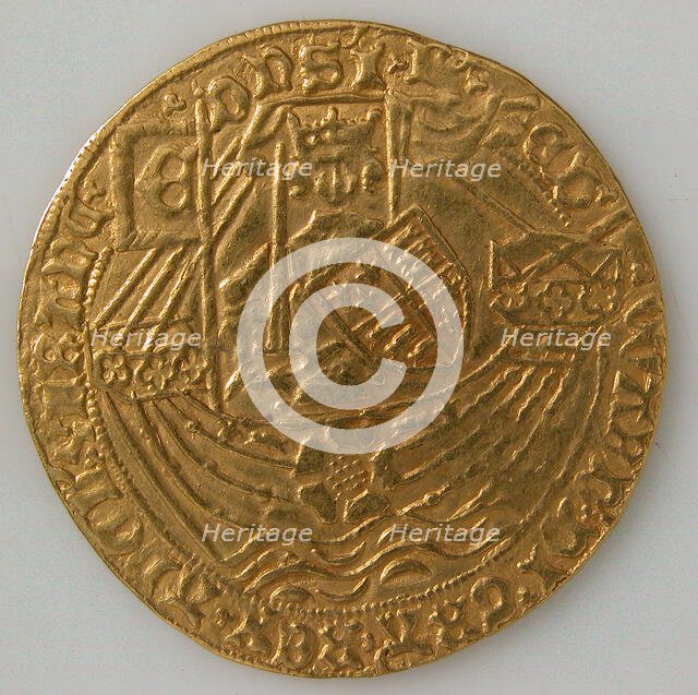 Rose Noble, Edward IV (1461-1483), British, 1464-70. Creator: Unknown.