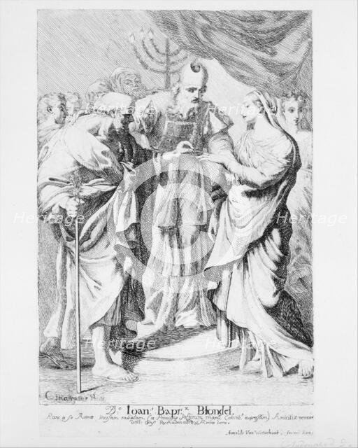 Marriage of the Virgin. Creator: Robert van Audenaerde.