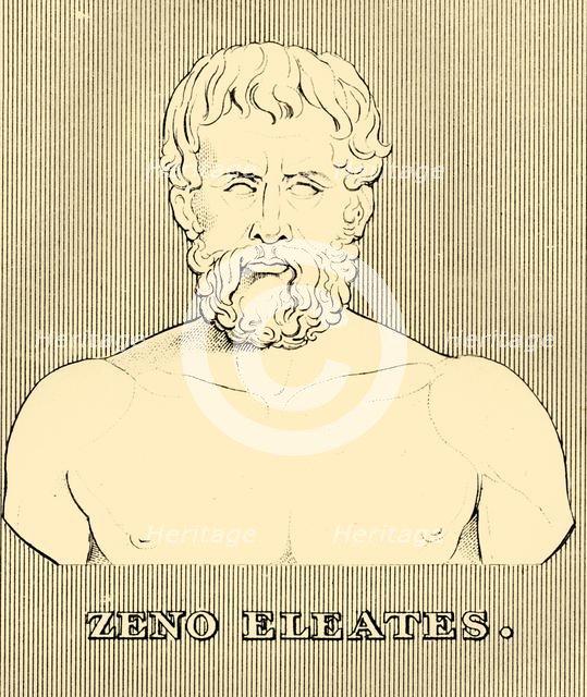 'Zeno Eleates', (c495-430 BC), 1830. Creator: Unknown.
