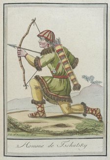 Costumes de Différent Pays, 'Homme de Tschutsky', c1797. Creator: Jacques Grasset de Saint-Sauveur.