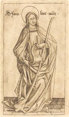 Saint James the Less, c. 1470/1480. Creator: Israhel van Meckenem.