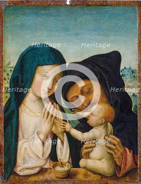 The Holy Family, c1495-1500. Creator: Master of the St Bartholomew Altarpiece.