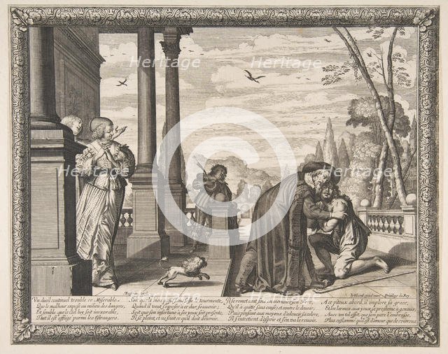 Return of the Prodigal Son, ca. 1636. Creator: Abraham Bosse.