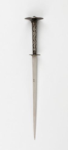 Rondel Dagger, Germany, 19th century in early 15th century style. Creator: Unknown.