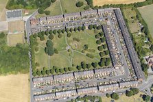 Bolsover Model Village colliery workers' cottages, Derbyshire, 2022. Creator: Emma Trevarthen.