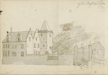 House in Rampenbosch Castle in Bergen, 1724. Creator: Abraham Meyling.