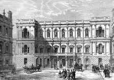 The Royal Academy of Arts, Burlington House, 1874. Creator: Unknown.