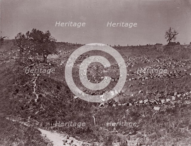 Confederate Prisoners at Belle Plain, May 12, 1863. Creator: Tim O'Sullivan.