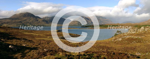 Loch Torridon and the Torridon Hills, Highland, Scotland.