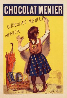 Chocolat Menier , 1896. Creator: Bouisset, Firmin (1859-1925).