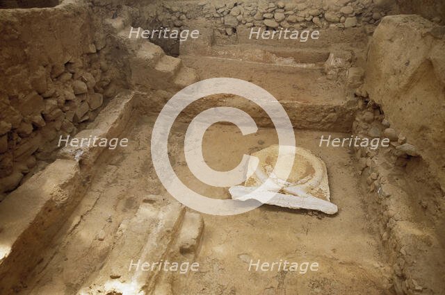 Cancho Roano, Zalamea de la Serena, Extremadura, Spain, 2008.  Creator: LTL.