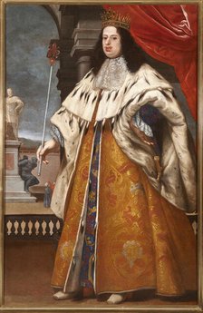 Portrait of Cosimo III de' Medici (1642-1723), Grand Duke of Tuscany, 1676-1677. Creator: Franceschini, Baldassare, (Il Volterrano) (1611-1689).
