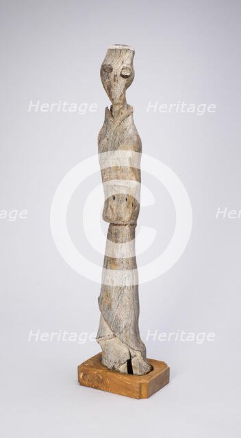 Standing Attendant (Tomb Figurine), Eastern Zhou dynasty, Warring States period, 4th/3rd cent. B.C. Creator: Unknown.