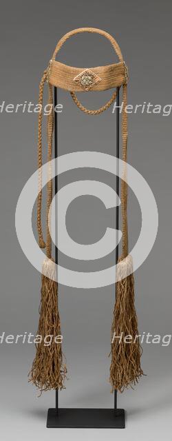 Ceremonial Headdress, Hokkaido, Edo period (1615-1868), first half of the 19th century or earlier. Creator: Unknown.