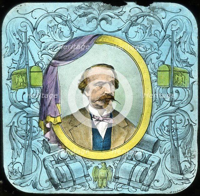 Napoleon III, Emperor of France, 19th or early 20th century. Artist: Cadman