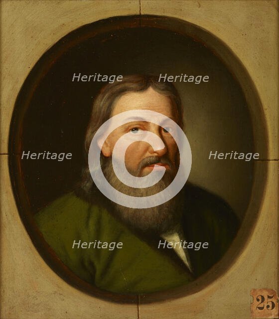 Portrait of Stanislaw Orzechowski (1513-1566) Oksza Coat of Arms, Canon of Przemysl..., after 1785. Creator: Friedrich Kloss.