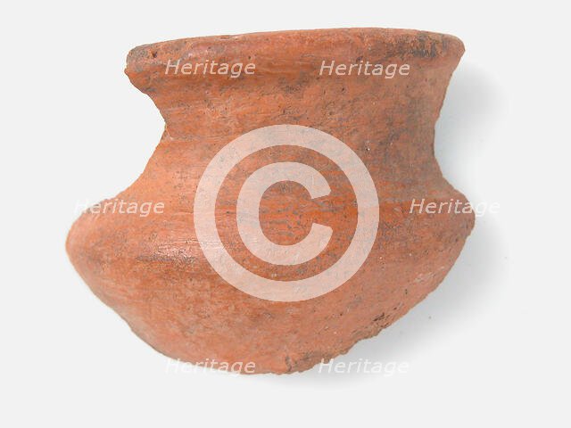Pottery Fragment, Coptic, 4th-7th century. Creator: Unknown.