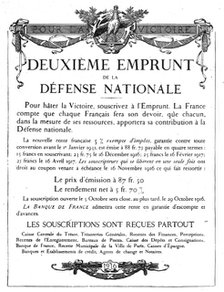 'Les affiches illustrees du deuxieme emprunt; L'affiche de l'Imprimerie Nationale', 1916. Creator: Unknown.
