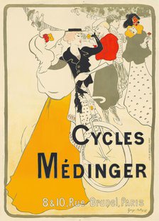 Cycles Médinger , 1897. Creator: Bottini, Georges Alfred (1874-1907).