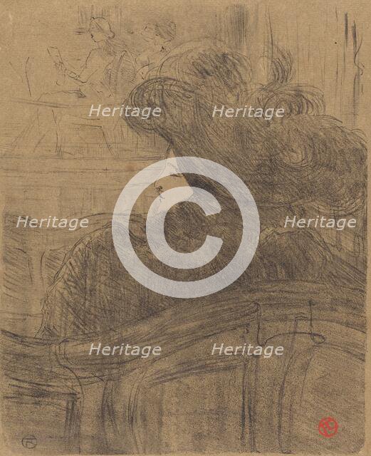 Cléo de Mérode, 1896. Creator: Henri de Toulouse-Lautrec.