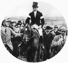 The Prince of Wales at the Grafton Hunt Races on Pet Dog, c1930s. Artist: Unknown