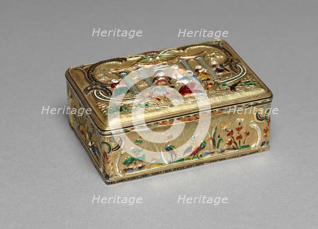 Snuff Box, 1800s. Creator: Unknown.