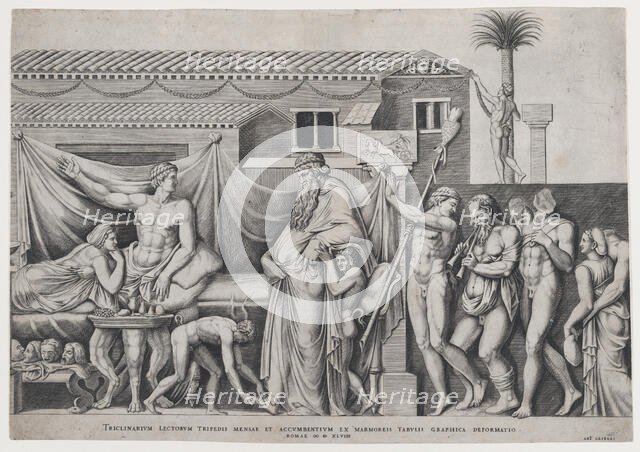 Festival of Dionysius, 1549., 1549. Creator: Anon.