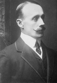 Arthur du Cros, 1913. Creators: Bain News Service, George Graham Bain.