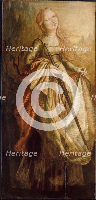 St. Catherine, early 1970s. Creator: Matthias Grünewald (German, c. 1480-1528), imitator of.