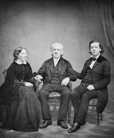Beecher (family group), between 1855 and 1865. Creator: Unknown.