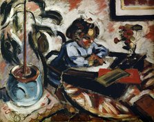 'A Little Schoolgirl', 1907.  Artist: Henri Victor Gabriel Le Fauconnier