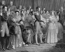 Marriage of Queen Victoria, February 10, 1840, 1844. Creator: Charles Eden Wagstaff.