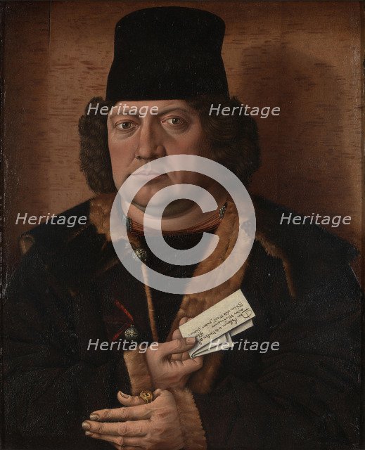 Portrait of Alexander Mornauer, ca 1464-1488. Artist: Master of the Mornauer Portrait (active between 1464 and 1488)