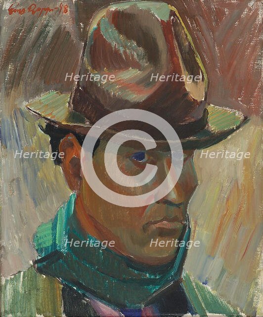 Self-Portrait, 1948. Creator: Eino Rapp.