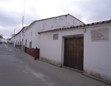 Birthplace now a museum of Francisco de Zurbarán (1598-1664), Spanish Painter born in Fuente de C…