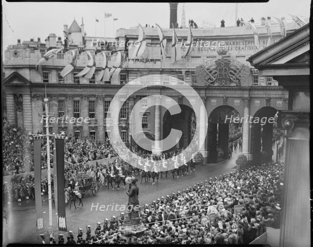 Coronation of Queen Elizabeth II, The Mall, City of Westminster, London, 1953. Creator: Ministry of Works.