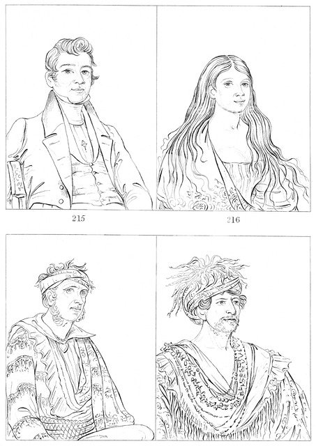 Cherokees, 1841.Artist: Myers and Co