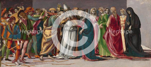 The Marriage of the Virgin, c. 1490/1491. Creator: Luca Signorelli.