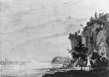 The Monument to Alexander Hamilton at Weehawken, 1811-ca. 1813. Creator: Pavel Petrovic Svin'in.