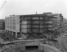 Walsh's department store in Sheffield during its redevelopment, South Yorkshire, 1967. Artist: Michael Walters