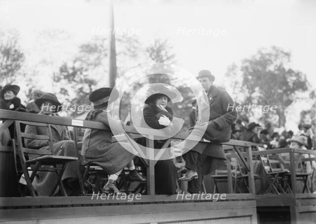 Mrs. Payne Whitney & Flora Whitney, between c1910 and c1915. Creator: Bain News Service.