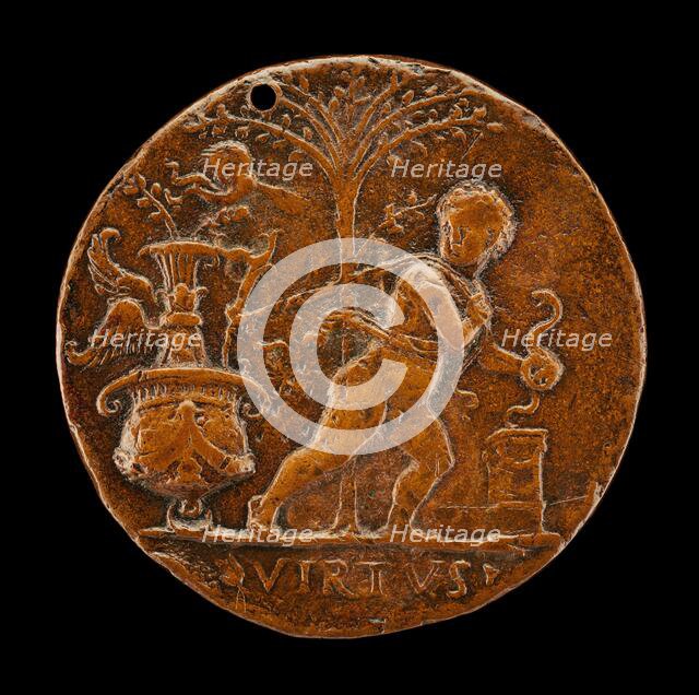 Allegorical Scene [obverse], 16th century. Creator: Master I.S.A..