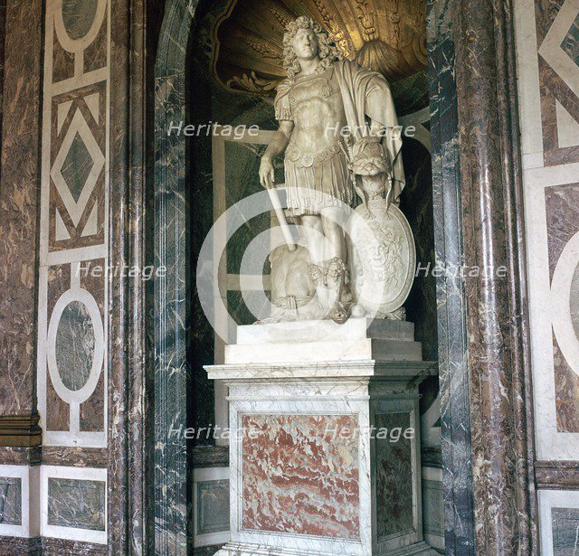 Statue of Louis XIV as a Roman Emperor, 17th century. Artist: Unknown