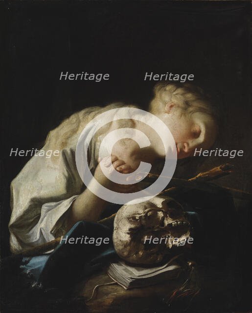 The Penitent Mary Magdalene, First half of the 18th century. Creator: Troger, Paul (1698-1762).