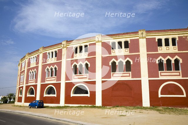 The bullring at Merida, Spain, 2007. Artist: Samuel Magal