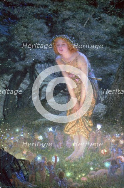 'Midsummer Eve', c1871-1914. Artist: Edward Robert Hughes