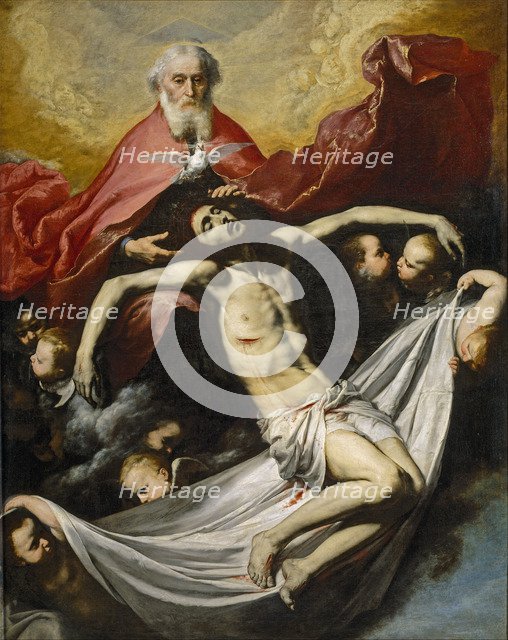 The Holy Trinity. Artist: Ribera, José, de (1591-1652)
