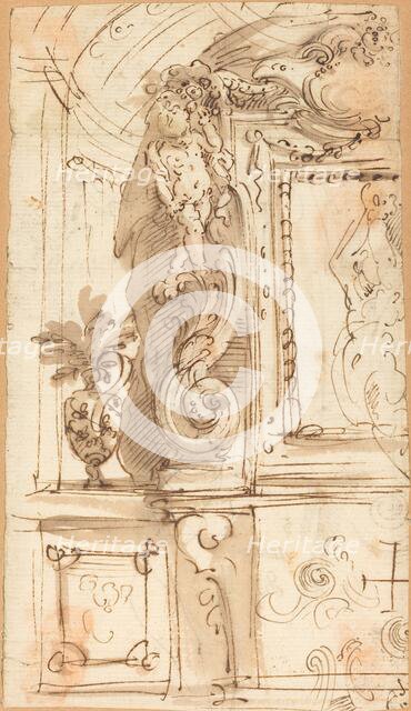 An Elaborately Sculpted Frame. Creator: Unknown.